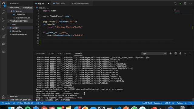 Gitlab CI/CD for Docker, Python Flask, AWS ECS Dev Ops | Gitlab CI/CD Docker Deployment on AWS ECS смотреть онлайн