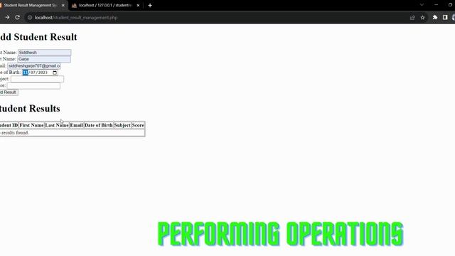Student Result Management system | Using PHP, HTML5,Xampp server ???✨ | #goviral #viralvideo #video смотреть онлайн