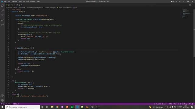 Unreal Engine 5 - Unreal.js Creating A Code Editor