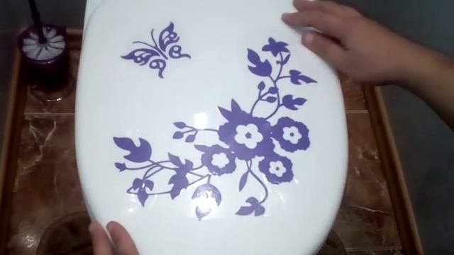 Посылка из Китая : Наклейка на унитаз с АЛИЭКСПРЕСС смотреть онлайн