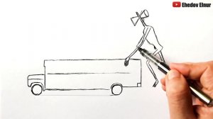 Как нарисовать Сиреноголового | Siren head