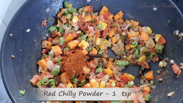 Masala Upma Recipe | How to make Masala Upma | Savithas Kitchen | Vegetable Upma Recipe смотреть онлайн