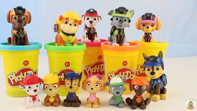 Learn Colors With Paw Patrol Surprise Play Doh Best Learning Colors Video For Children Toddlers