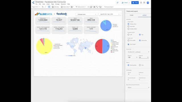 How to adjust Google Data Studio report sizes смотреть онлайн
