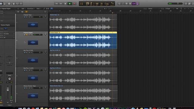 Copy/Bounce Digital Audio to Tape - How does it sound? (Analog Tape Shootout #3) смотреть онлайн