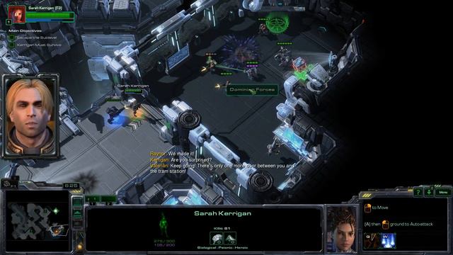 Starcraft 2: Heart of the Swarm - Campaign - Brutal - Mission 2: Back in the Saddle смотреть онлайн