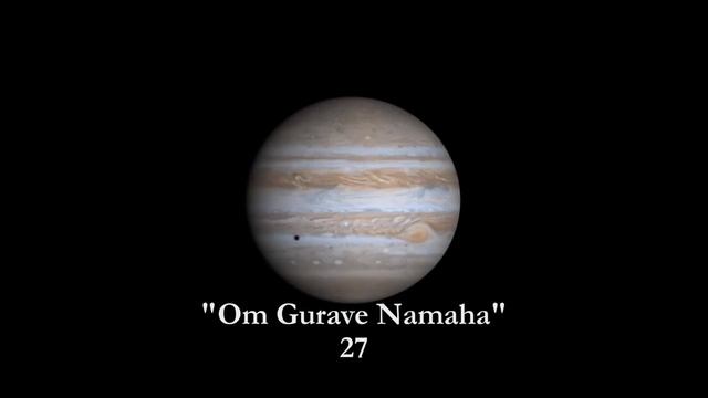 ? Мантра Юпитера (Гуру) - Ом Гураве Намаха ? Сильная мантра для коррекции Юпитера ? смотреть онлайн