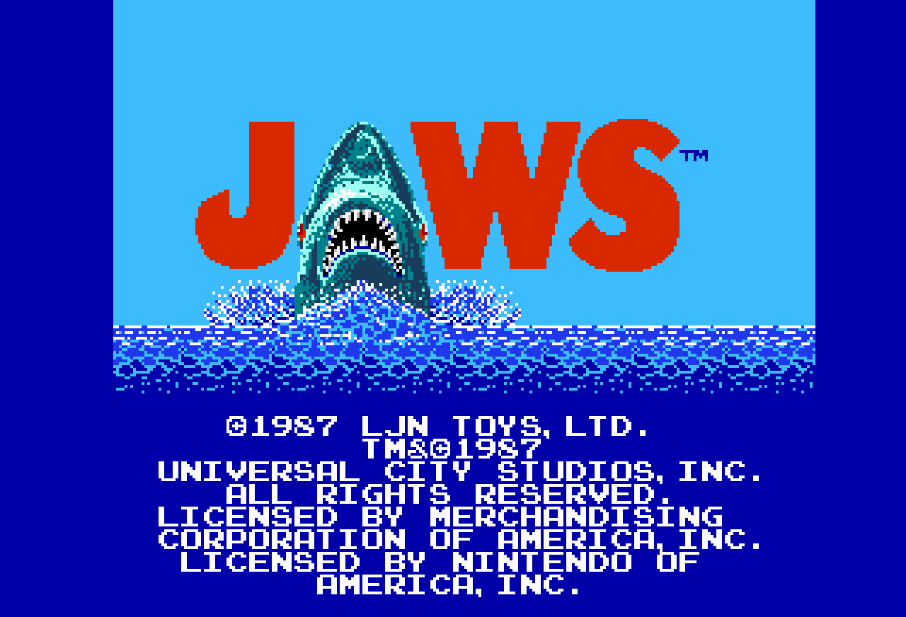 JAWS (NES) Прохождение смотреть онлайн