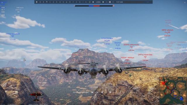 My best crashlanding of my B17 War Thunder смотреть онлайн