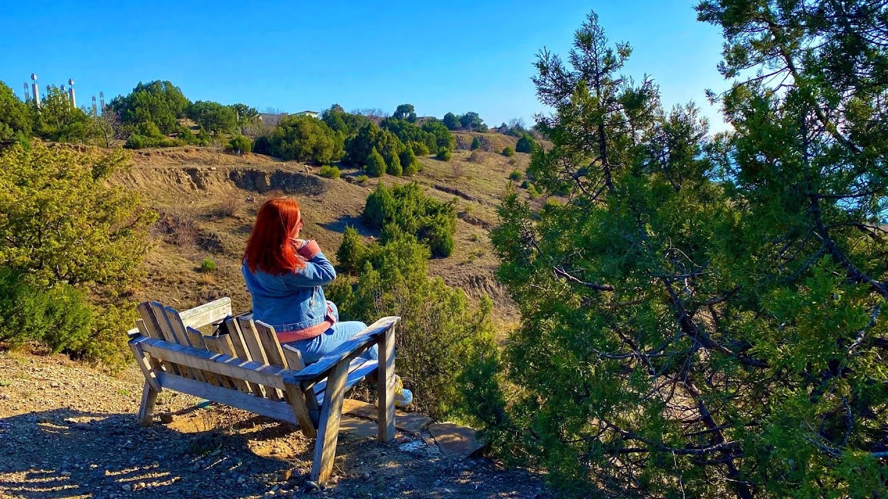 Малоизвестные места Крыма. Весёлое, курортное село у моря. смотреть онлайн
