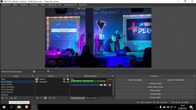 Holyrics: Tome o controle sobre o OBS Studio! смотреть онлайн