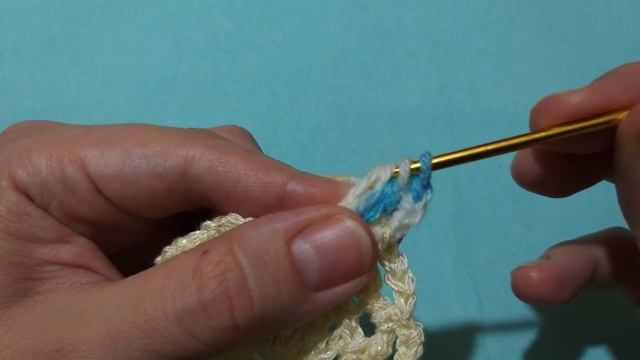 Квадратный мотив. Крючок для начинающих. Вязание крючком 2019. смотреть онлайн