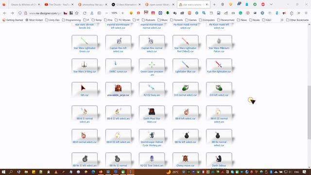 Creating Windows Custom Cursor Themes Using Open Cursor Library