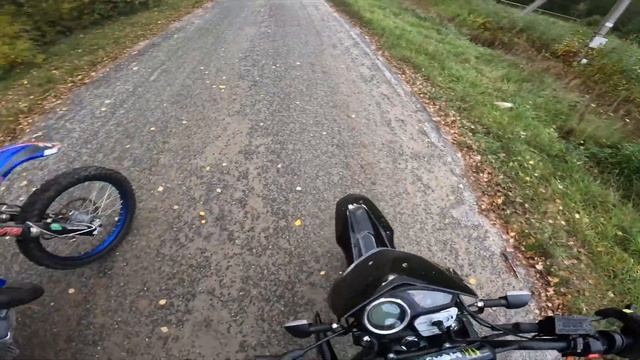 Китайский мотоцикл против японии ! Zid 250 Vs Yamaha Yz 125