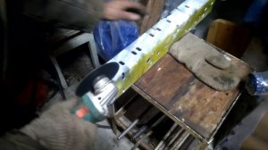 ГАЗЕЛЬ Ремонт рамы (вставка номер 1) под передний амортизатор. Усиление рамы Газель.