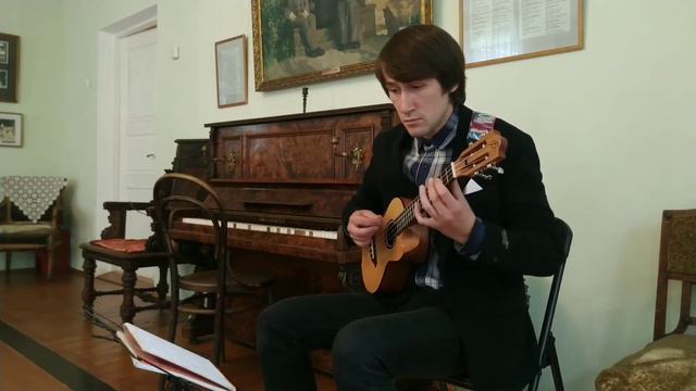 Sonata Am classical ukulele смотреть онлайн