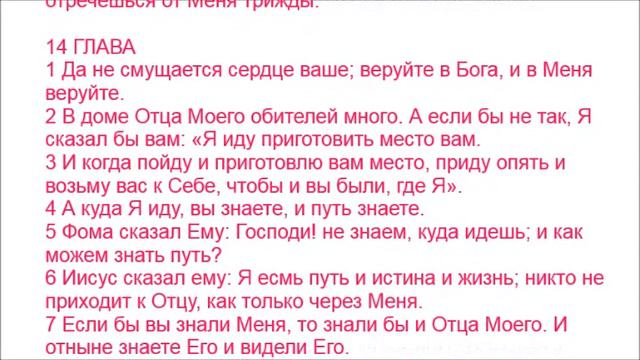 Евангелие от Иоанна 12 - 16 смотреть онлайн