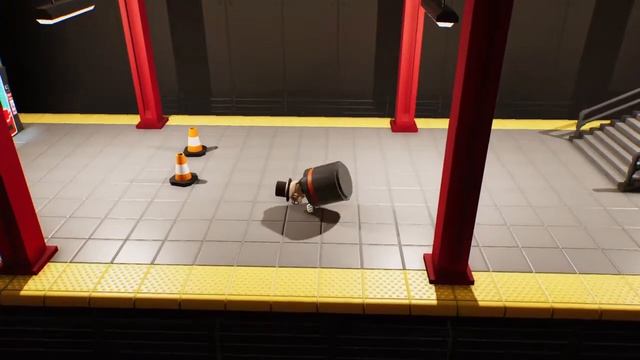 Gang Beasts floating barrel subway смотреть онлайн
