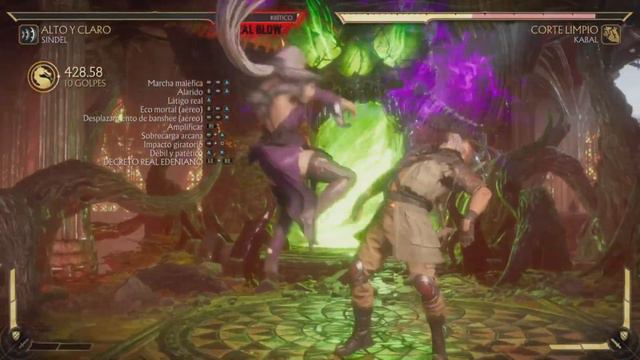 GUIA DE COMBOS DE SINDEL | VARIANTES COMPETITIVAS | MORTAL KOMBAT 11 смотреть онлайн