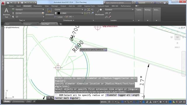 Annotations in AutoCAD 2016: Dimensions | AutoCAD смотреть онлайн