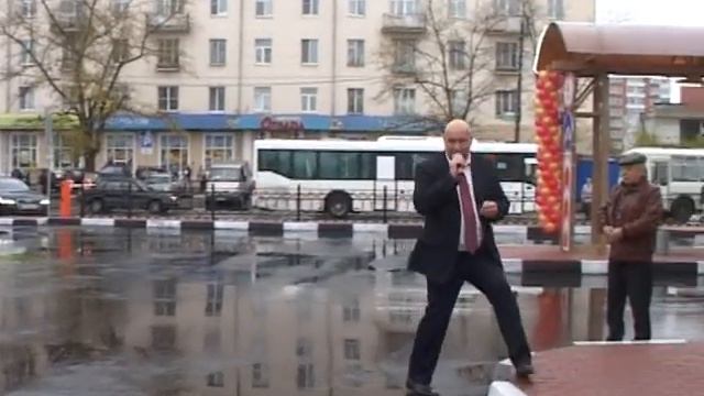 Открытие обновленной Привокзальной площади в Серпухове смотреть онлайн