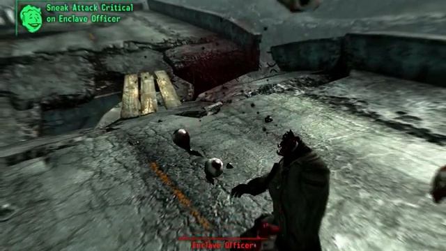 Fallout 3 sniper headshot смотреть онлайн