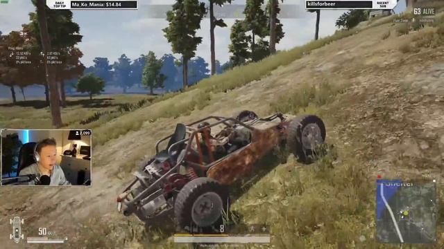 DESTRUCTION DERBY - Hilarious vehicle only+nades+melee game mode - PUBG смотреть онлайн