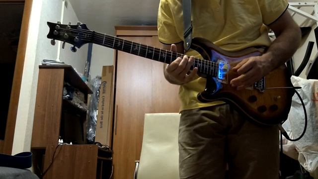 PRS SE DGT 2023 и комбик BOSS KATANA 50 MK 2 . Блюз