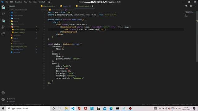 Tutorial - React Native Navigation - Stack Navigator смотреть онлайн
