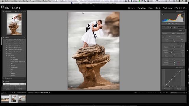 Lightroom 4 Tutorial: Editing Raw Wedding Photos Part2 смотреть онлайн