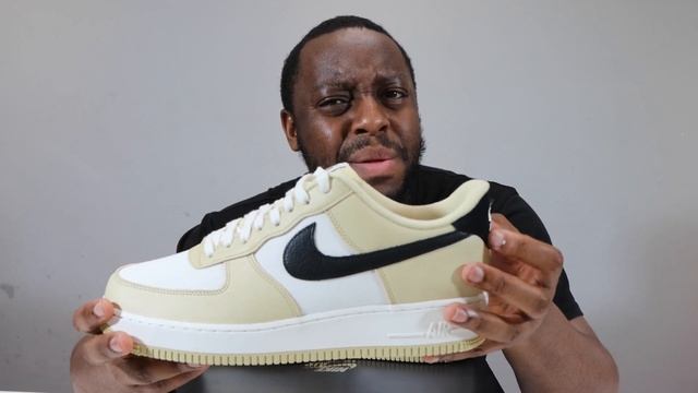 Nike Air Force 1 Team Gold Sail Black On Foot Sneaker Review QuickSchopes 537 Schopes DV7186-700 смотреть онлайн