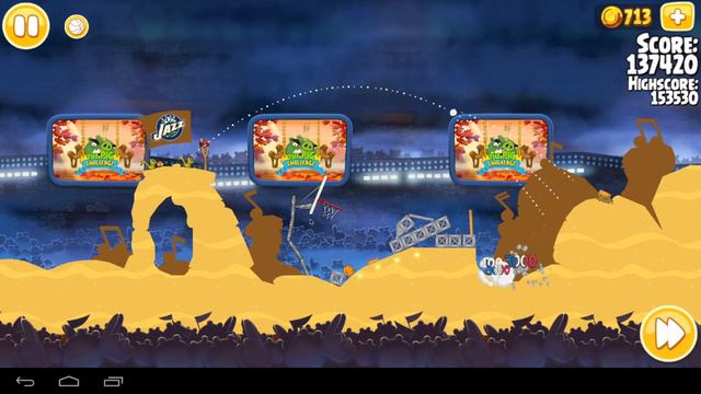 Angry Birds Seasons HAM Dunk Level 2 11 157940 смотреть онлайн