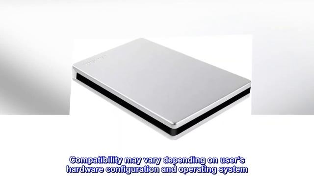 Toshiba Canvio Slim 2TB Portable External Hard Drive USB 3.0, Silver - HDTD320XS3EA смотреть онлайн
