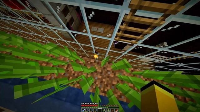 Minecraft 1.14 | День 13 | Ферма адского нароста и скайблок над деревней смотреть онлайн