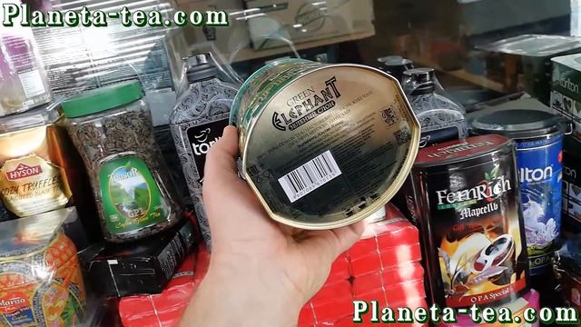 Чай Батлер Зеленый Слон. Подарки к праздникам. Планета Чая. Battler tea. #Чай смотреть онлайн