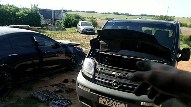 Опель Виваро, Рено трафик . Замена опор и подшипников передних стоек за час!!!! смотреть онлайн
