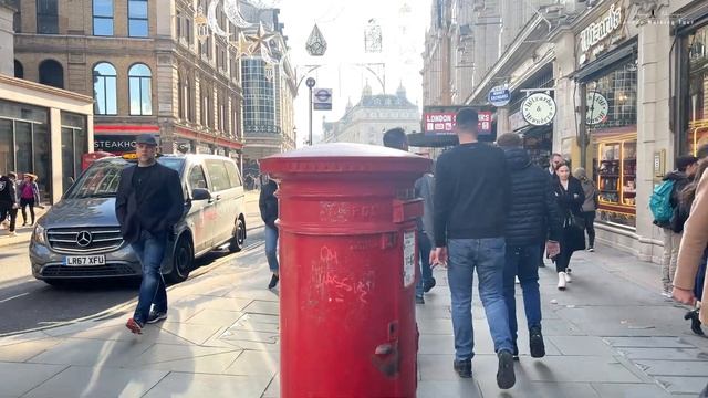 London's Walking 2023| Virtual Walk around London City | London City Tour [4K] смотреть онлайн