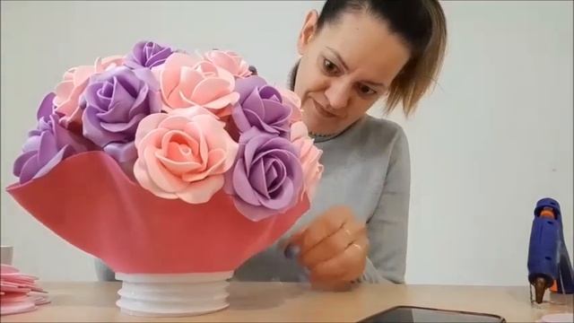 букет -светильник из изолона смотреть онлайн