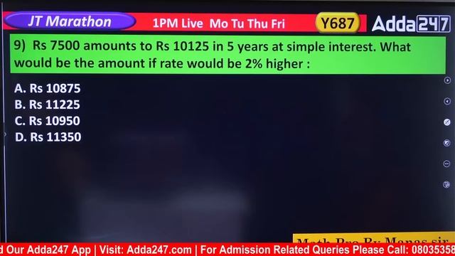 Odisha Junior Teacher 2023 | Maths I Final Revision #3 смотреть онлайн