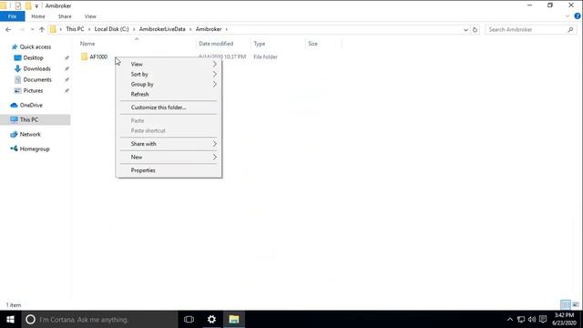 Rename DataBase in AmiBrokerLiveData смотреть онлайн