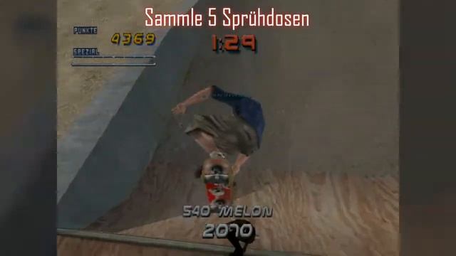 Tony Hawk's Pro Skater 2 Walkthrough - Venice Beach [HD|GER] смотреть онлайн