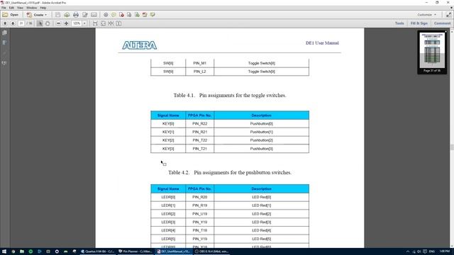 [Quartus II] Assign pins and program to a device смотреть онлайн
