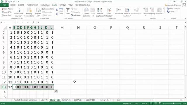 Easiest way Construct Any (Taguchi) Orthogonal Arrays Fractional Factorial Design Method in MS Exce смотреть онлайн