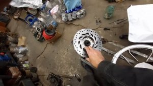 Урал,Днепр. Дисковые тормоза.Варианты.