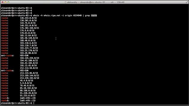 10.1 - Whois. Какие ip адреса принадлежат вашему провайдеру? смотреть онлайн