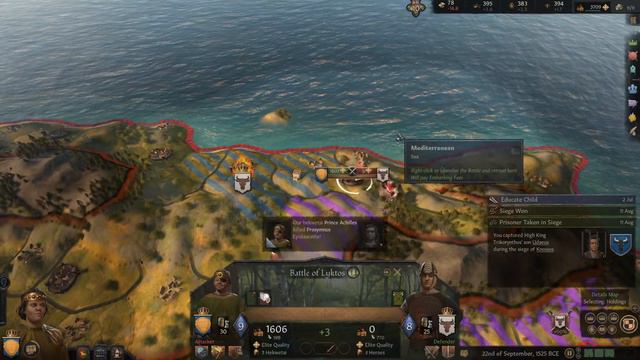 Bronze Age Mod #10 KING of KRETE - Crusader Kings 3 - CK3 Let's Play смотреть онлайн