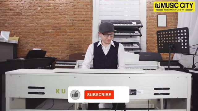 Demo Đàn Piano Kurzweil M210 - Music City смотреть онлайн