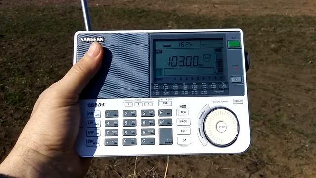 FM приём на Sangean 909X за г. Кишинев. смотреть онлайн
