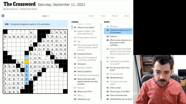 My Solving Streak Reaches 900! - 11 September 2021 New York Times Crossword смотреть онлайн
