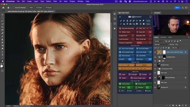 Uğur Sezer Retouch Panel Ile Photoshop 'da Fotoğraf Düzenleme Ve Renk Efekti (Part 2)